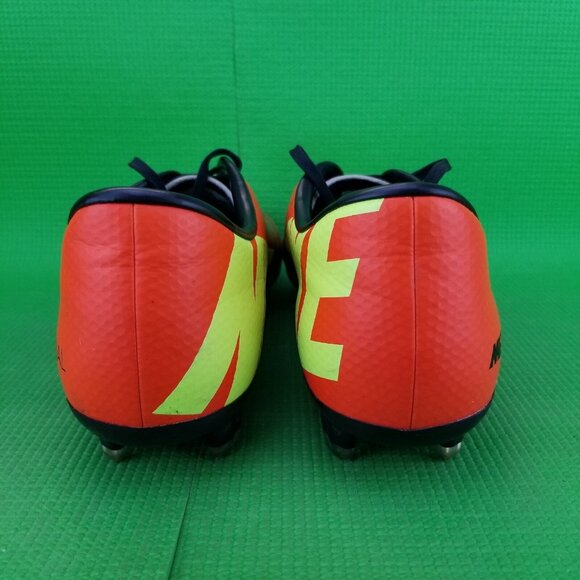 ✅2013 Nike Mercurial Victory IV FG Soccer Cleats Men's 13 Blaze/Orange/Gold/Lime - Picture 8 of 12